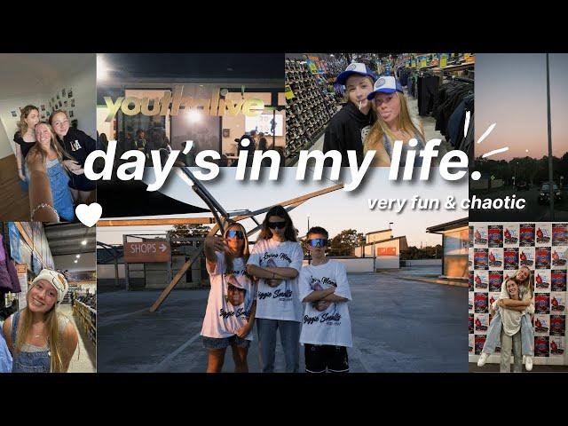 very fun & chaotic day's in my life || cutting my hair, friends, singing, etc.