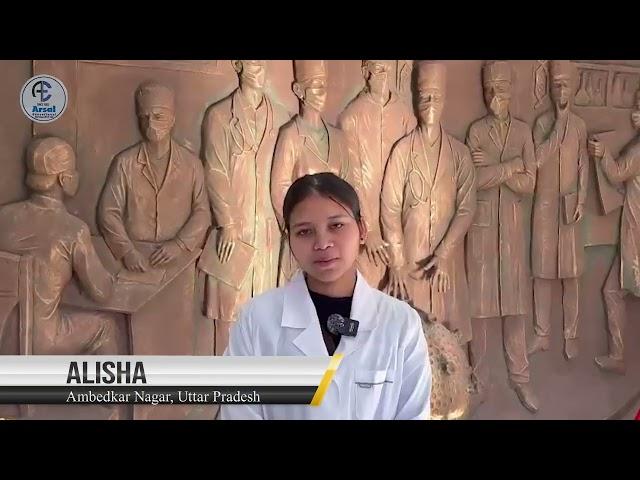 Student Review Time: Alisha from Uttar Pradesh, India at #samarkandstatemedicaluniversity #arsaledu