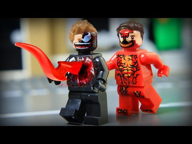 Lego City Spider-man vs Venom and Carnage Prison Break | Lego Stop Motion