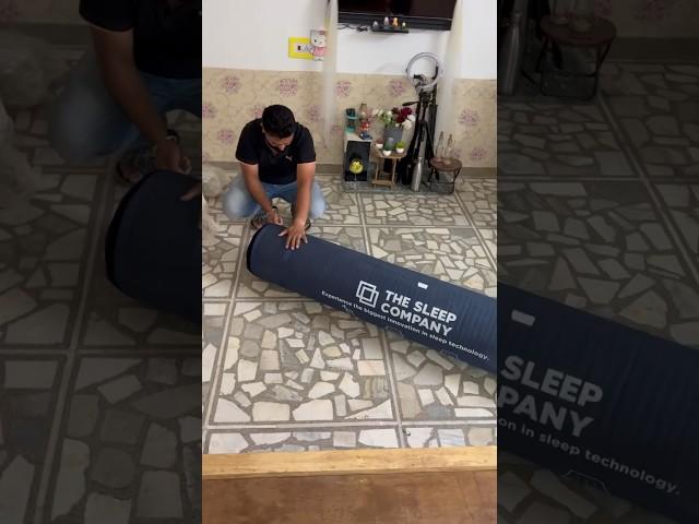 Bed ke liye new mattress|| the sleep company ||￼