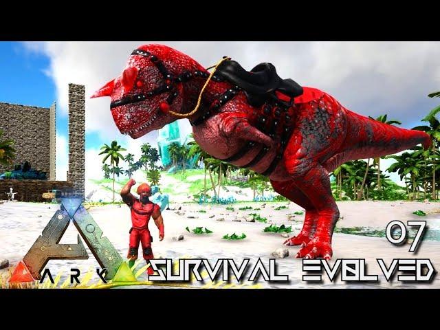 ARK: SURVIVAL EVOLVED - APEX CARNO & RAVAGER !!! | PRIMAL FEAR ISO CRYSTAL ISLES E07