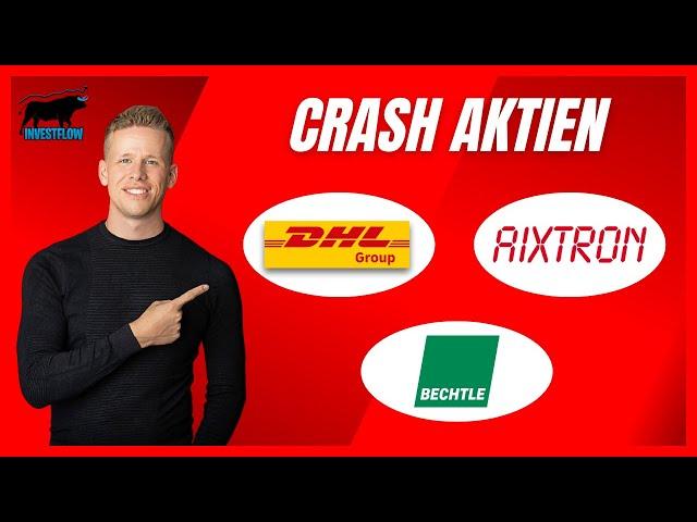 Welche dieser Crash Aktien ist JETZT interessant? DHL, Bechtle & Aixtron Aktie Analyse