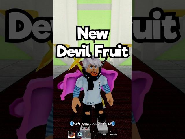 NEW DEVIL FRUIT Revealed In Blox Fruits