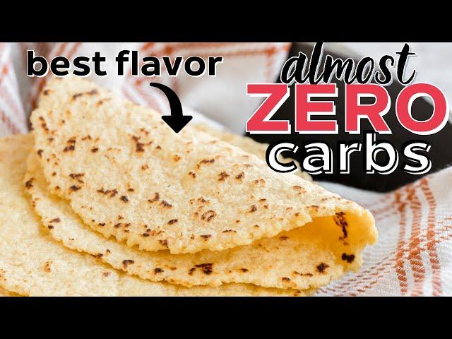 Never buy LOW CARB tortillas again (gluten-free)