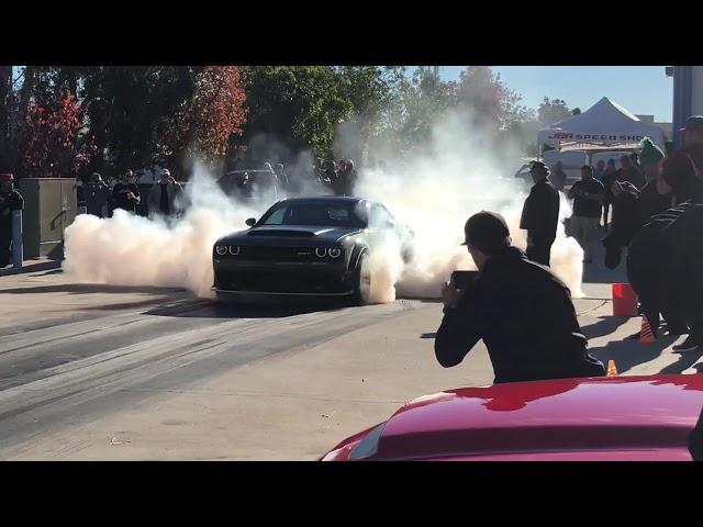 Dodge Demon Burnout