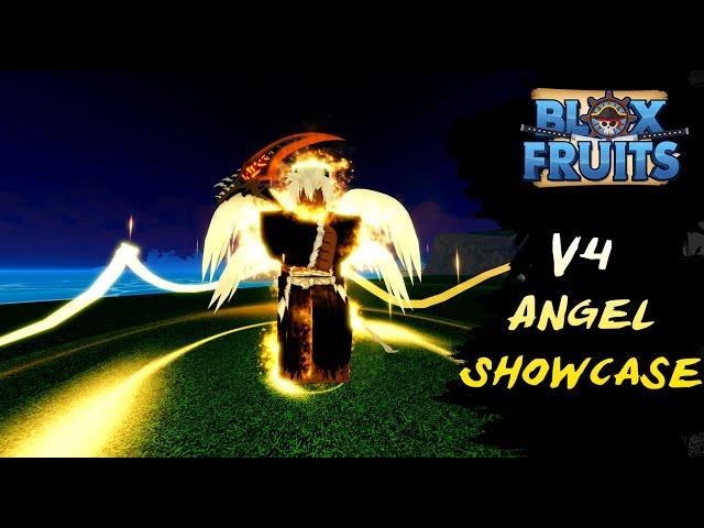 ANGEL V4 SHOWCASE | Blox Fruits