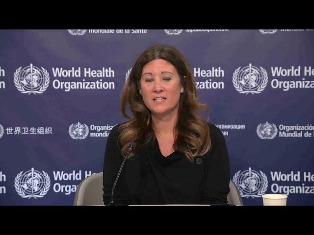 LIVE: WHO Update on COVID-19