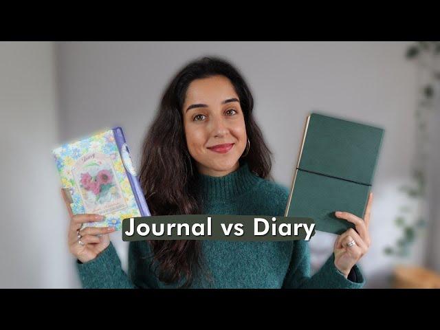 Journal vs Diary Writing | What’s the difference?