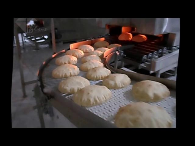 Bakery Equipment - Full Automatic Production Line For Arabic Pita Bread (Double Output)