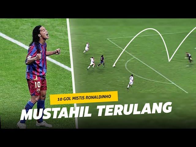 "PANTAS SAJA DISEBUT PENYIHIR” 9 Gol Fenomenal yang Buat Ronaldinho Mendapat Ballon D’OR 2006