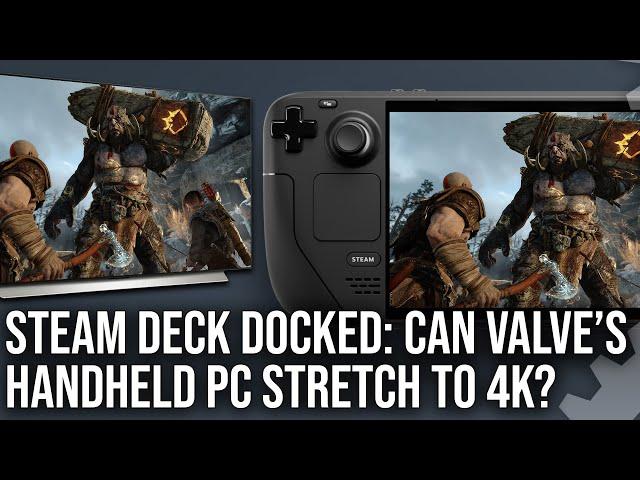 Steam Deck Docked: Can Valve’s Portable Produce Visuals Fit for a 4K TV?