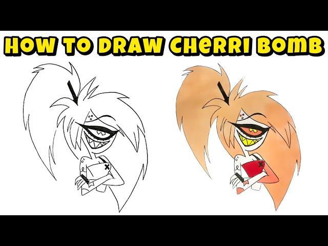 How to Draw Sinner Demon Cherri Bomb from Hazbin Hotel: Watch and Create
