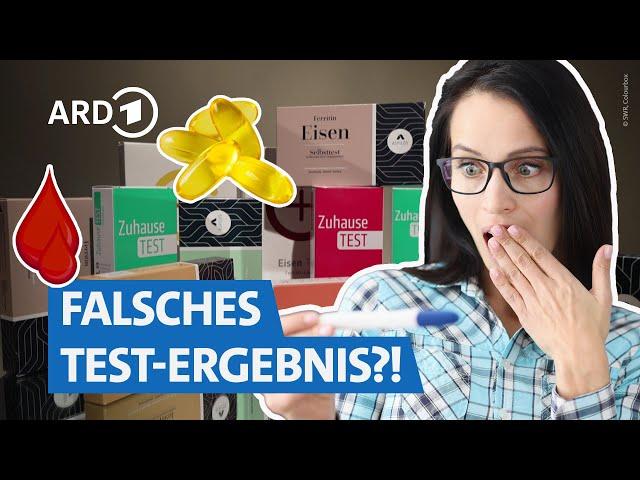 Vitamin-D- oder Eisenmangel: Wie zuverlässig messen Selbsttests? | Marktcheck SWR