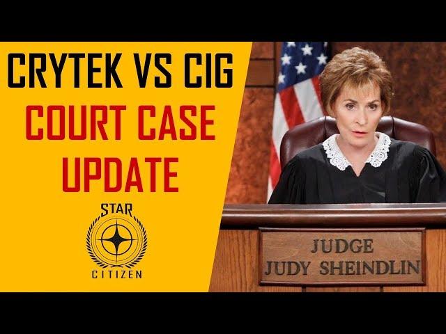 Crytek vs CIG lawsuit update