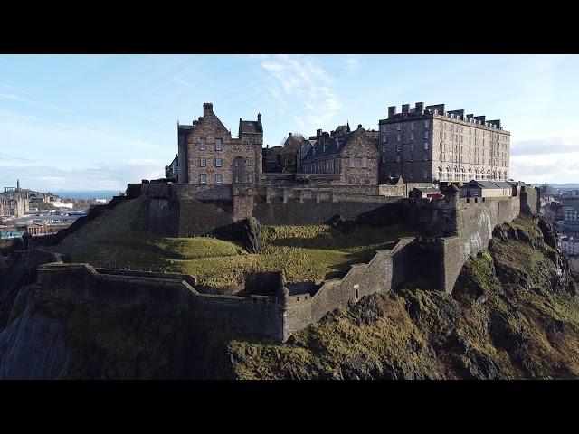 DJI Mini 2 Edinburgh Castle