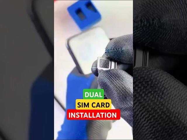 ️Full Video Here️- How to Insert & Use Dual SIM Cards on iPhone #shorts