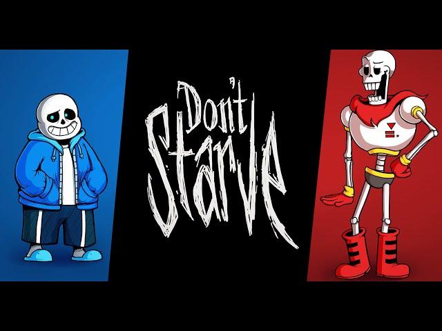 Dantekris и Necros в Don't Starve Together за Санса и Папайруса