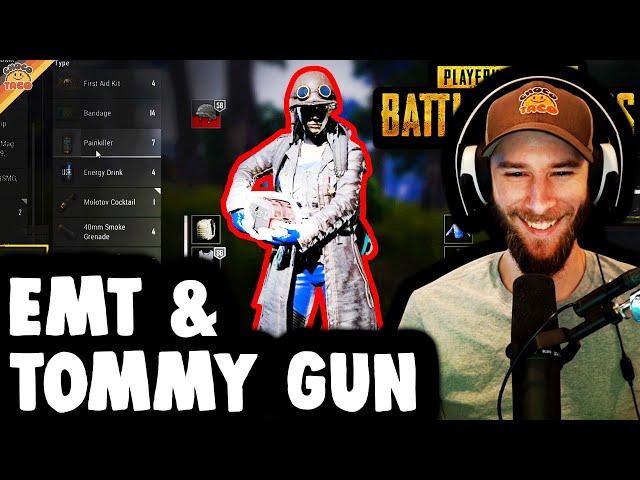 chocoTaco is Actually Unstoppable with EMT/Tommy Gun Loadout ft. Halifax - PUBG Sanhok Duos Gameplay