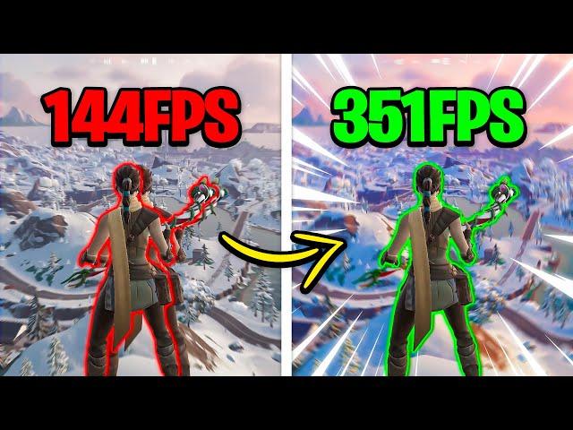 How To Get MORE FPS in Fortnite - Chapter 6 Optimization Guide