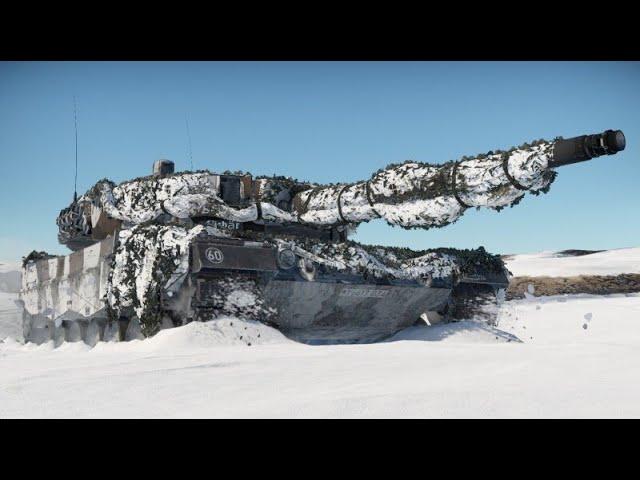 "Получаю по лицу" на Leopard 2 (PzBtl 123) в #warthunder
