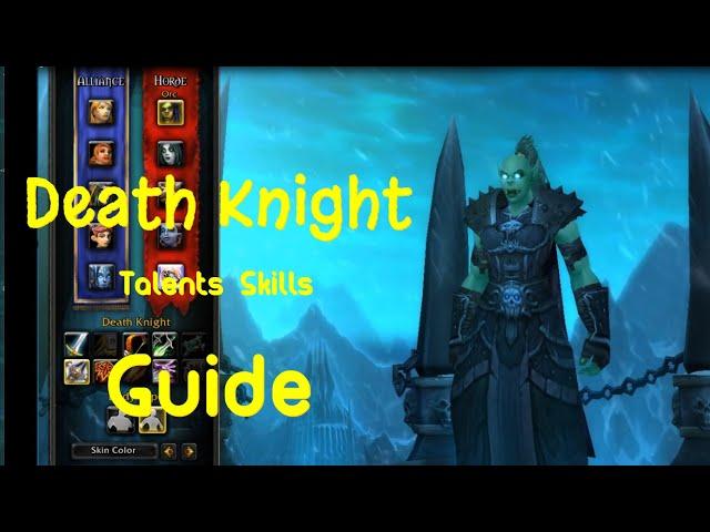 WotLK Classic Death Knight's Talents and Skills Guide