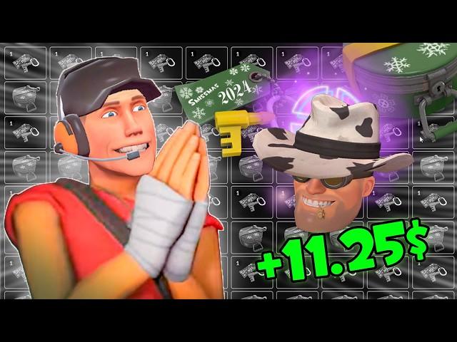 Unboxing $100 of the NEW 2024 TF2 Crates