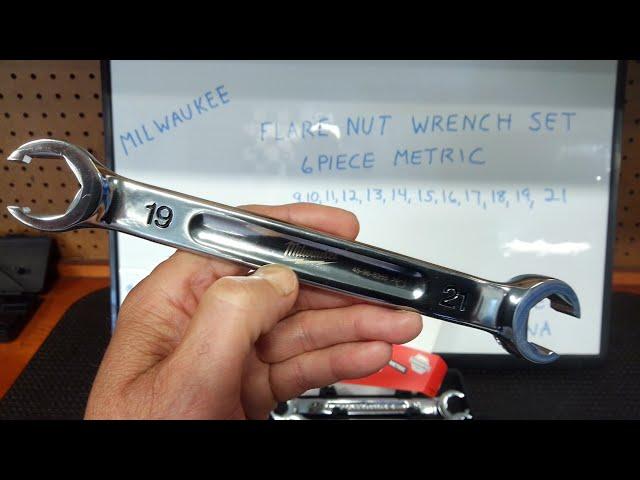 FLARE NUT WRENCH SET SERIES EPISODE (6) MILWAUKEE, UNBOXING, DID THEY FALL SHORT 