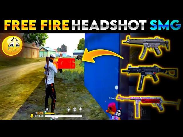 Ump Headshot Trick In Free Fire | Ump Headshot Trick | Smg Guns Only Red Number Headshot Trick