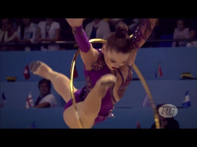 Routine Rewind - Alina Maksymenko Hoop World championships Kiev 2013