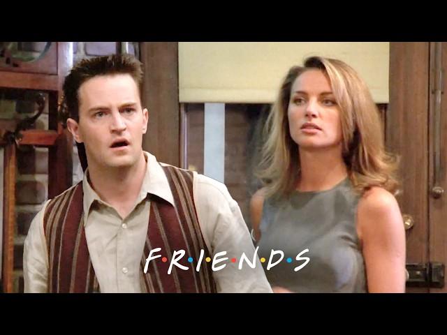 Chandler Meets His Online Girlfriend | Friends