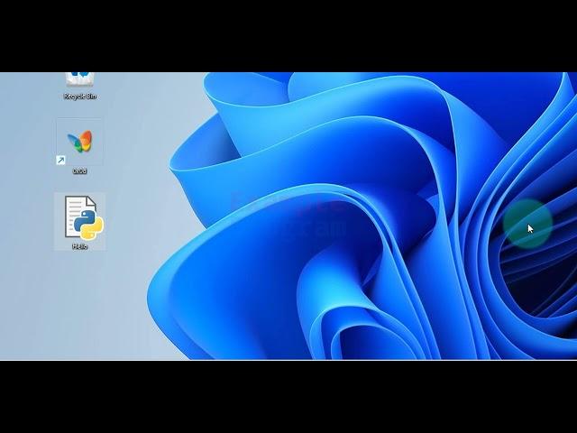 How to Run Python Programs ( .py Files )  on Windows 11 Computer