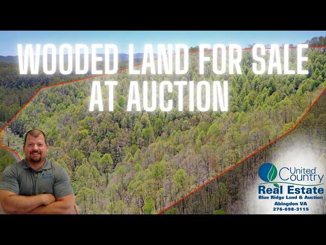 SOLD - Wooded Land with Creek for Sale in Cedar Bluff VA!