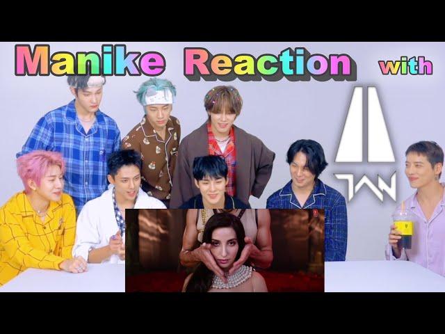 KPOP IDOL's reaction to the addictive Indian MV  Manike @tan-official