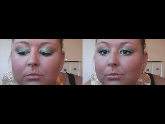 Mac Gold Green Sassy Moss Fluidline Look