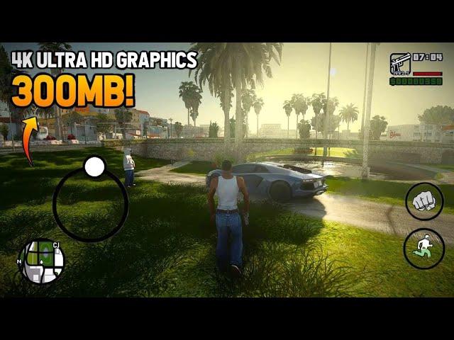 GTA SA ULTRA REALISTIC GRAPHICS MOD GTA SA FOR ANDROID