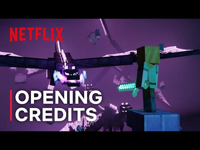 If Minecraft had a Netflix Opening Credits