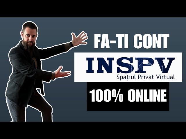 Fă-ți cont în SPV 100% online [Tutorial pas cu pas] #SPV #ContSPV