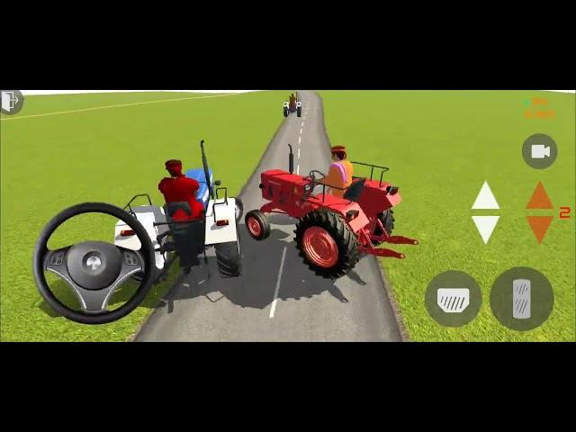 tractor wala game race video game play Indian tractor driving 3d video