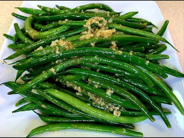 Garlic & Lemon Butter Green Beans || Recipe