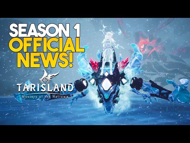 Tarisland NEW SEASON OCTOBER (OFFICIAL NEWS)