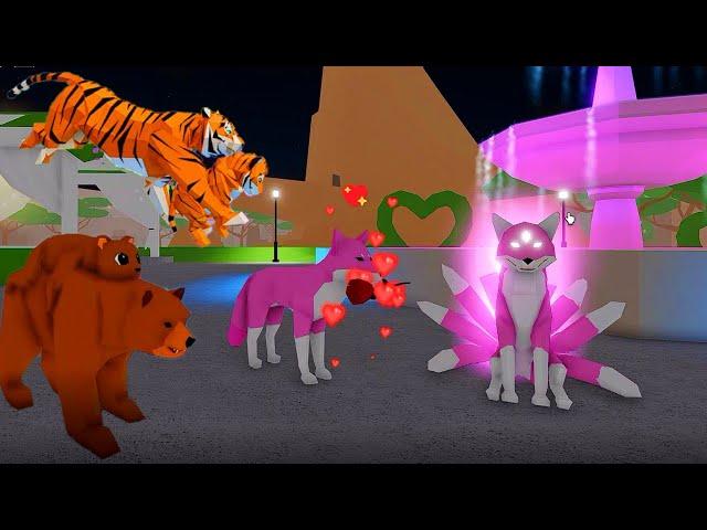 ОБНОВА В Animal Simulator!Носим Детёнышей/Новые Лисы/Roblox