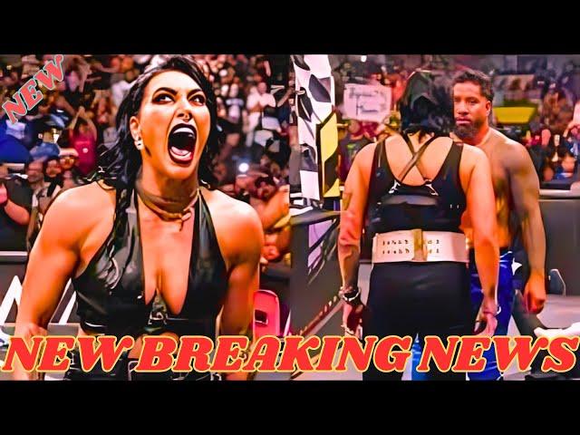 "Massive Sad NewsWWE Star Rhea Ripley & Jey Uso Shock WWE Fans with Emotional Reveal" 