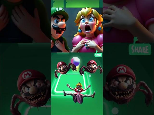 Mario EXE Head Eater ▶️ Coffin Dance  Tiles Hop #coffindance #shorts #viralvideo
