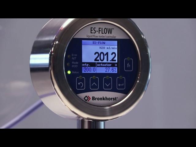 ES-FLOW Ultrasonic Volume Flow Meter for Very Low Liquid Flow Rates