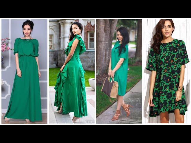 15 ШИКАРНЫХ ПЛАТЬЕВ 2020 В ЗЕЛЕНОМ ЦВЕТЕ НА ЛЮБОЙ ВКУС/15 CHIC DRESSES 2020 IN GREEN FOR EVERY TASTE