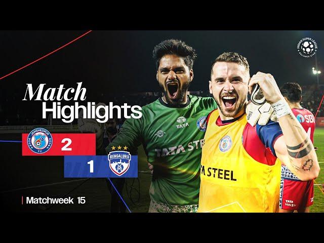 Match Highlights | Jamshedpur FC 2-1 Bengaluru FC | MW 15 | ISL 2024-25