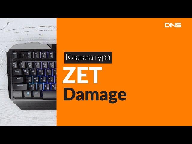 Распаковка клавиатуры ZET Damage / Unboxing ZET Damage