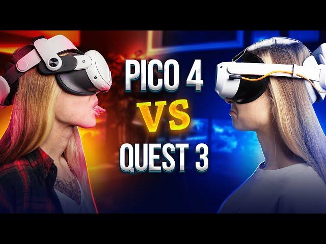 Quest 3 vs Pico 4 | Что выбрать в 2024?