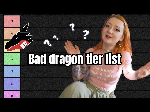 Rating Bad Dragons, with official ranking on tier list