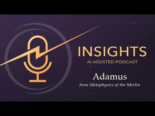 Adamus Saint-Germain - Metaphysics of the Merlin - AI podcast review